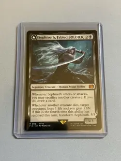 MTG: Sephiroth, Fabled SOLDIER [Final Fantasy] Near Mint - Image 1
