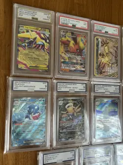 Pokemon Slab Bundle x11 - AGS PSA - Japanese AR EX XY Break GX - TAG ACE Holo UK - Image 2