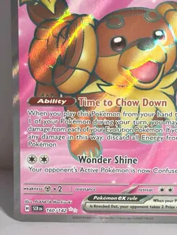 Dachsbun ex Full Art 160/142 Sv07 Stellar Crown Ultra Rare Pokemon TCG NM - LP - Image 4