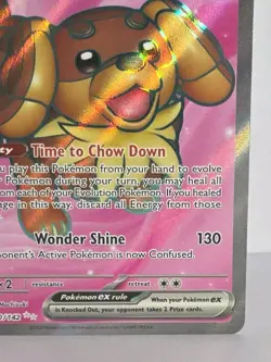 Dachsbun ex Full Art 160/142 Sv07 Stellar Crown Ultra Rare Pokemon TCG NM - LP - Image 5