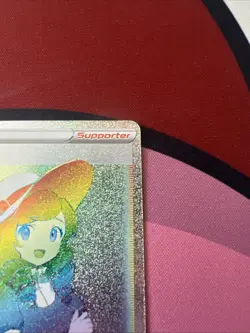 Pokemon TCG Lady Full Art Secret Rainbow Rare 208/196 Lost Origin NM - Image 5