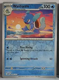 151 Starter Set Charmeleon Wartortle Ivysaur Reverse Holo Lot Pokemon TCG LP-NM - Image 3