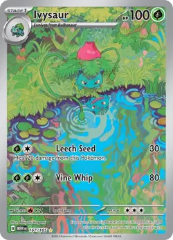 Pokemon Gem Mint CGC 10 Ivysaur 167/165 Sv: Scarlet & Violet 151 Holo - Image 3