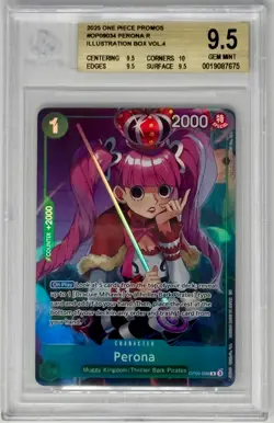 Perona OP09-034 Illustration Box Vol 4 Promo BGS 9.5 - Image 1