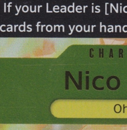 Nico Olivia OP09-106 Promo Regionals Tournament LP One Piece TCG English - Image 3