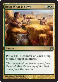 Reap What Is Sown - Light Play MTG Born of the Gods - Image 1
