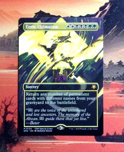 MTG Eerie Ultimatum (Borderless) Regular SPG 104 NM M - Image 1