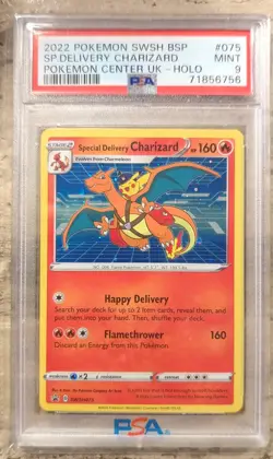 Special Delivery Charizard SWSH075 SWSH: Sword & Shield Promo Cards Holo - Image 1
