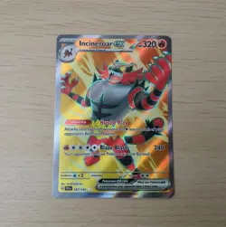 Pokemon Incineroar ex 187/162 Temporal Forces TCG Card - Image 3