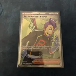 Pokemon Cards Team Rocket's Petrel 226/182 Destined Rivals Ultra Rare NM *1 - Image 1