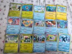 lot 15 vaporwave 🐬 frutiger aero 🫧 Pokemon cards collection - Image 1