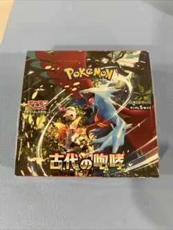 Pokemon Scarlet & Violet Ancient Roar Booster Box - 150 Cards ( Japanese... 4521329394817 - Image 1