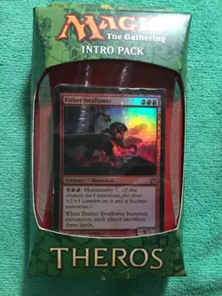 MTG THEROS INTRO PACK FACT SEALD BLIZING BEASTS OF MYTH - Image 1