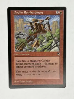 MTG Goblin Bombardment (Tempest/Red/U) - BGM - Image 1