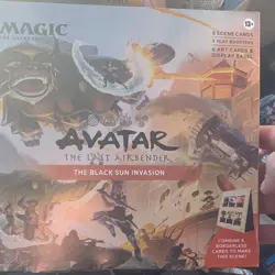 Wizards Magic: The Gathering The Black Sun Invasion Avatar Airbender Booster Box - Image 1