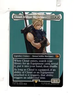 MTG SkeenAB Cloud Midgar Mercenary BORDERLESS from FIN. NM. - Image 1