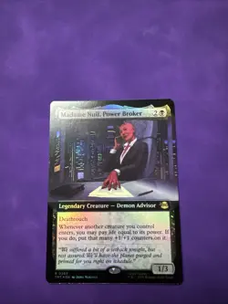 Madame Null, Power Broker (Extended Art) Teenage Mutant Ninja Turtles Foil - Image 1