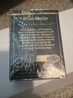 Magic the Gathering Sealed 1998 Seattle World Championship Deck Brian Hacker - Image 3
