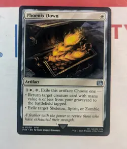 MTG Final Fantasy Phoenix Down U 0029 - Image 1