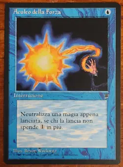 Magic the Gathering MTG Force Spike Italian Legends LP Aculeo Della Forza - Image 1