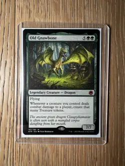MTG Old Gnawbone Adventures in the Forgotten Realms Magic The Gathering - Image 1
