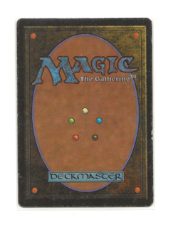 MOUNTAIN Signed Douglas Shuler Magic ARABIAN NIGHTS Magic EX- / MP MTG - Image 2
