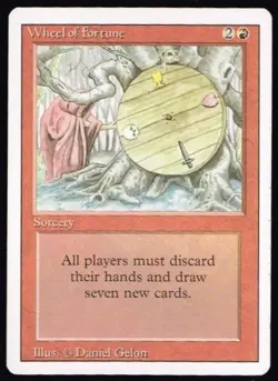 MTG - Wheel of Fortune (1994 Revised Edition) - Image 1