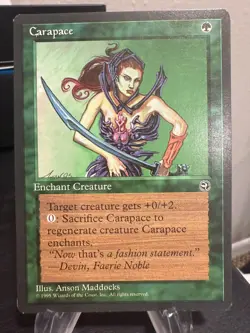 MTG Magic the Gathering Homelands Carapace - Image 1