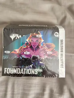 MTG Foundations Collector Booster Box 12 Packs Magic the Gathering Sealed New - Image 1