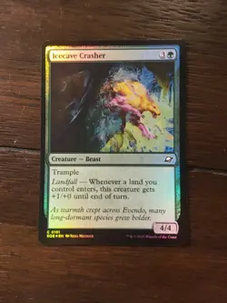 Icecave Crasher C Edge of Eternities 191 NM MTG - Image 1