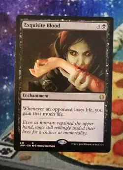 MTG Exquisite Blood x1 NM from Jumpstart - Image 1