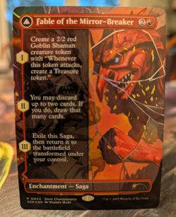 MTG Fable Of The Mirror-Breaker Reflection of Kiki-Jiki Store Championship Promo - Image 1