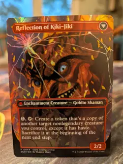 MTG Fable Of The Mirror-Breaker Reflection of Kiki-Jiki Store Championship Promo - Image 2