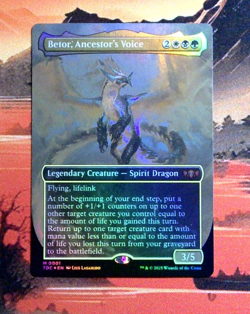MTG Betor, Ancestor's Voice (Borderless) Foil TDC 1 NM M - Image 1