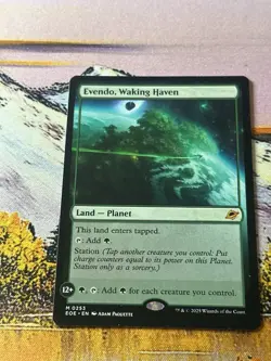 Mint/Near-Mint, English - 1 x MTG Evendo, Waking Haven Edge of Eternities - Image 1