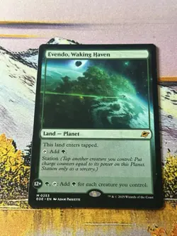 Mint/Near-Mint, English - 1 x MTG Evendo, Waking Haven Edge of Eternities - Image 2