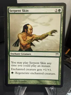 MTG Magic the Gathering Champions of Kamigawa Serpent Skin - Image 1