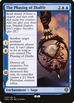 2x The Phasing of Zhalfir Dominaria United NM MTG - Image 1