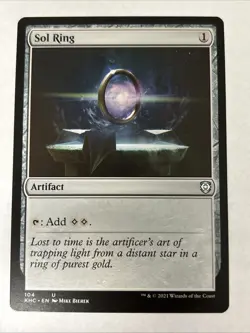Kaldheim Commander Sol Ring MTG Card # 104 - Image 1