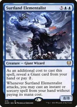 2x Surtland Elementalist - Theme Pack Kaldheim NM MTG - Image 1