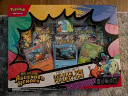 Pokemon Ascended Heroes First Partner Deluxe Pin Collection Sealed New - Image 1