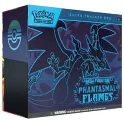 Pokemon TCG Mega Evolution Phantasmal Flames Elite Trainer Box ETB Sealed/NEW - Image 1