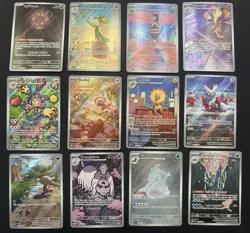 Pokemon TCG Illustration Holo Rare Lot of 12 Cards - Image 1