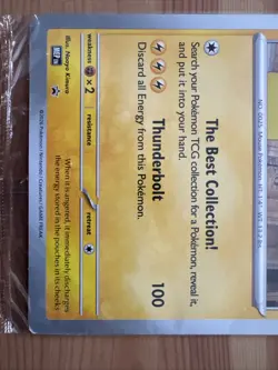 In Hand - Pikachu At The Museum Pokemon Card Oversize - Natural History Museum - Image 4