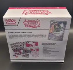 Pokemon Center ETB White Flare Elite Trainer Box New and SEALED + Acrylic case - Image 3
