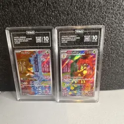 Pokemon Japanese Art Rare Holo Deerling & Sawsbuck 2 Cards - Image 1