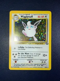 Pokemon TCG Wigglytuff Jungle 16/64 Holo Unlimited Holo Rare - Image 1