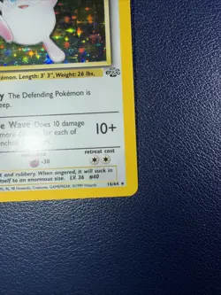 Pokemon TCG Wigglytuff Jungle 16/64 Holo Unlimited Holo Rare - Image 5