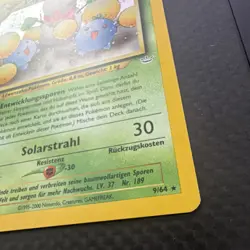 Pokemon Papungha Neo Revelation Rare Holo 9/64 Phase 2 70 HP 2000 German Card - Image 2