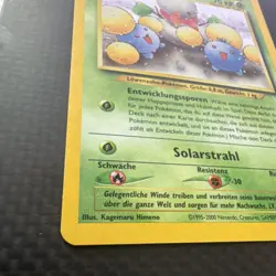 Pokemon Papungha Neo Revelation Rare Holo 9/64 Phase 2 70 HP 2000 German Card - Image 3